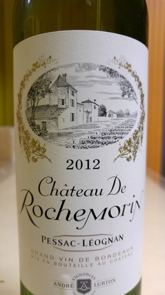 Chateau de Rochemorin Blanc 2012