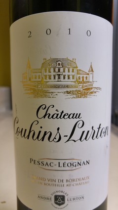 Couhins Lurton Rouge 2010