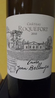 Chateau Roquefort Cuvee Bellanger blanc 2010 small