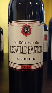 Reserve Leoville Barton St Julien 2012 small