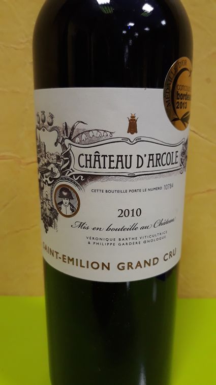 Saint emilion chateau d Arcole 2010 small