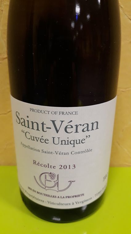 Saint veran cuvee unique 2013 small