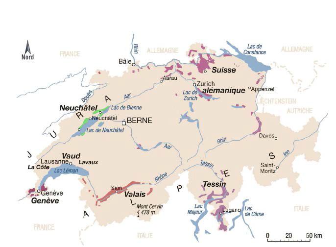 Carte Suisse